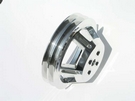 DOUBLE GROOVE PULLEY CHROME